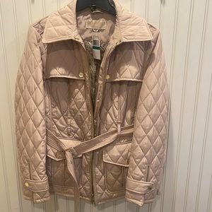 MICHAEL Michael Kors Mid Length Quilted Jacket